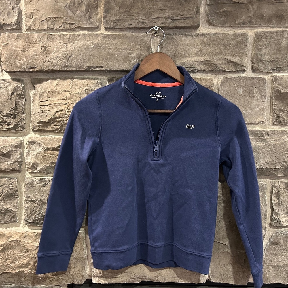 Vineyard Vines Boys Quarter Zip (S)